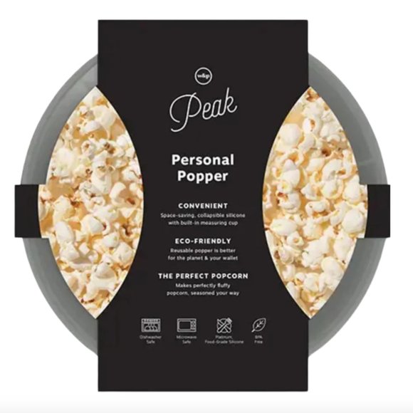 🌸 W&P The Popper 4 Cup Premium Silicone Popcorn Popper Bowl NEW / NWT - Picture 3 of 15